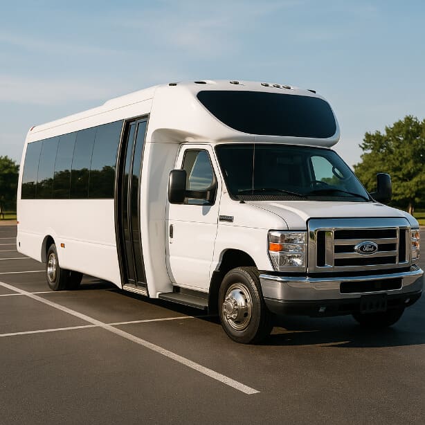 Oceanside Shuttle Bus Rentals 20 Passenger Shuttle Bus