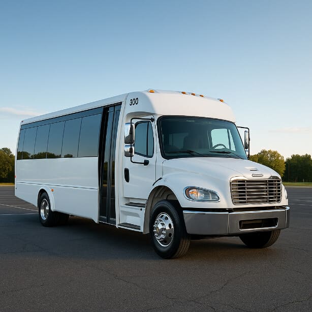 Oceanside Shuttle Bus Rentals 25 Passenger Shuttle Bus